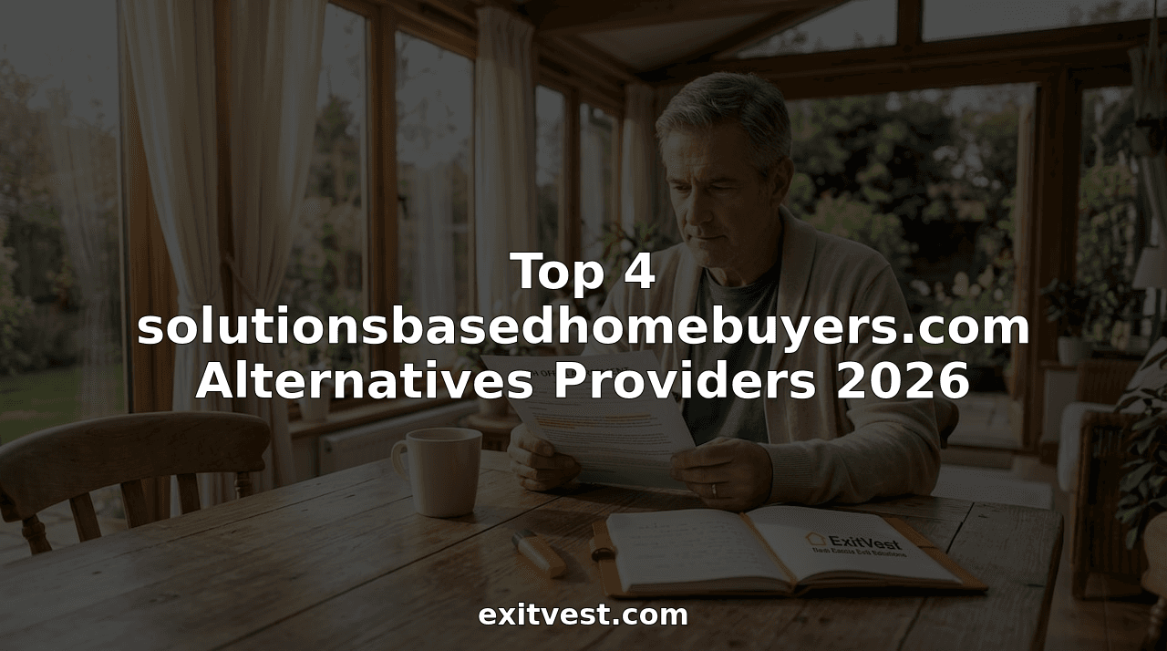 Top 4 solutionsbasedhomebuyers.com Alternatives Providers 2026