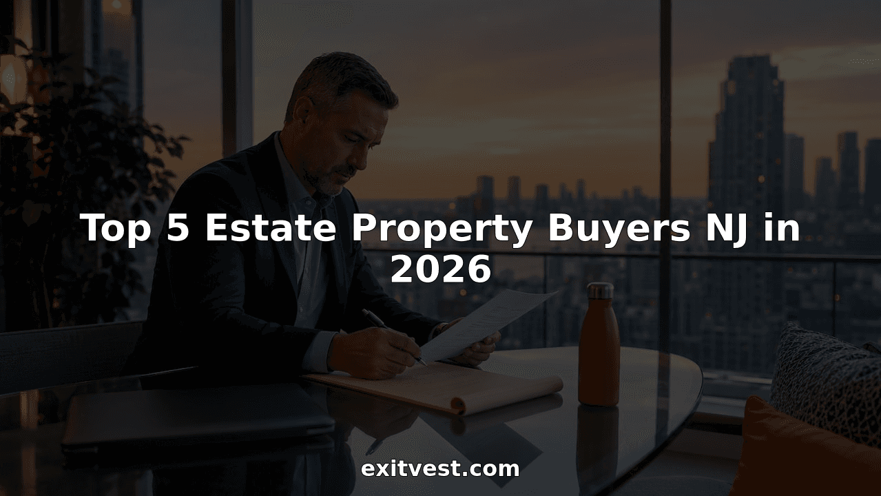 Top 5 Estate Property Buyers NJ in 2026