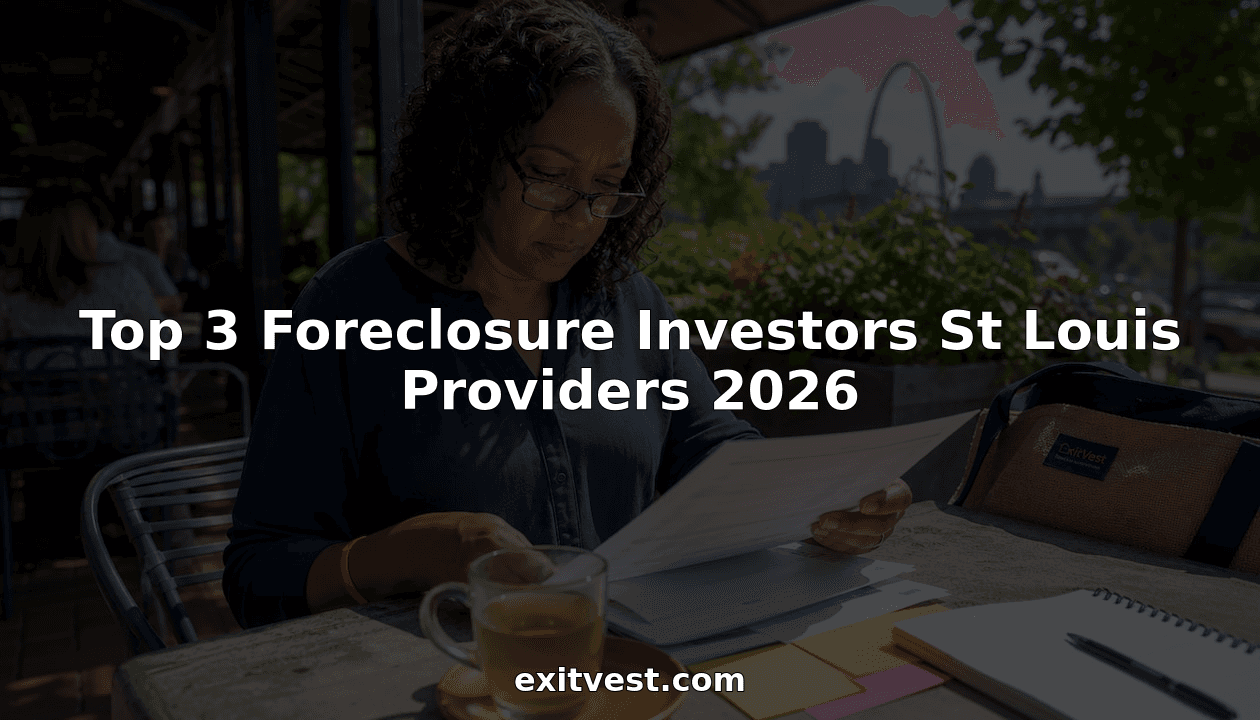 Top 3 Foreclosure Investors St Louis Providers 2026