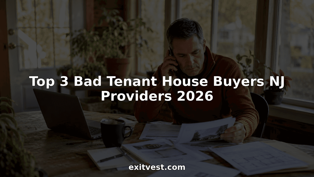 Top 3 Bad Tenant House Buyers NJ Providers 2026