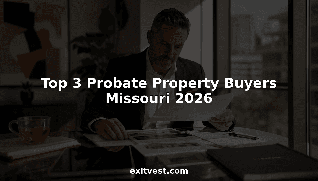 Top 3 Probate Property Buyers Missouri 2026