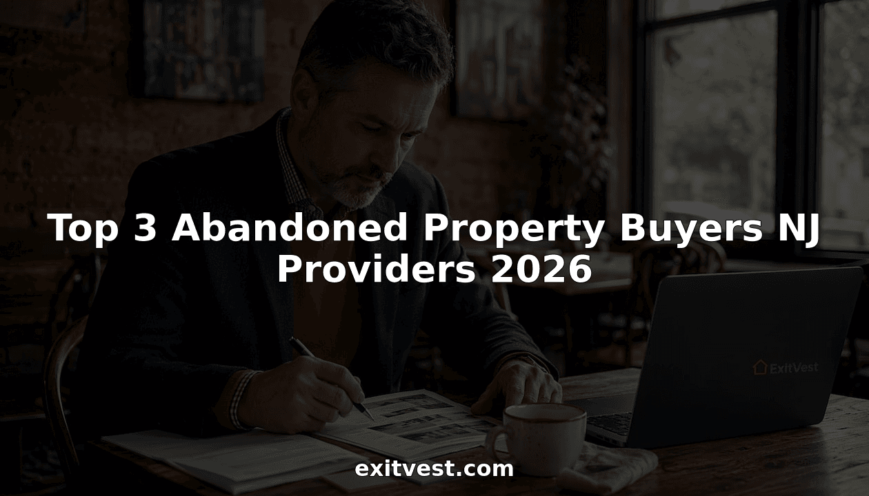 Top 3 Abandoned Property Buyers NJ Providers 2026